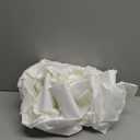 River Dream Extra Long Shower Curtain No Hooks or Liner Needed - Soft Microfiber 84" Long Fabric Shower Curtain Liner Set, Machine Washable & Water Repellent, White (71"W x 86"L (Pack of 1))