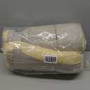 Bench Cushion for Indoor Furniture 48 x 19 inch Rectangle Bench Seat Cushion for Bay Window Entryway Bench Thick Textured Chair Cushion with Non-Slip Backing 1 Pack, Yellow