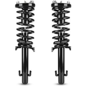 Front Struts Suspensions w/Coil Spring for Honda Accord (2.4L 4 Door Sedan / 2 Door Coupe) 2008 2009 2010 2011 2012, Strut Shock Absorber Assembly Replace 172562L 172562R