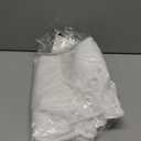 Seenus Waterproof Fabric Shower Curtain Liner Extra Tall 96 Inch with 3 Weighted Magnets, White Cloth Shower Liner Washable, 72'' x 96'' Extra Long Shower Curtain Lightweight for Bathroom