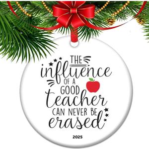 Teacher Appreciation Gift, The Influence of a Good Teacher, DIY Keepsake from Students, End of Year Gift (C8)