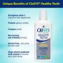 CloSYS Silver Healthy Teeth Anti-Cavity Oral Rinse, 32 Fl Oz, Fluoride Mouthwash For Adults, Non-Burning, Non-Irritating