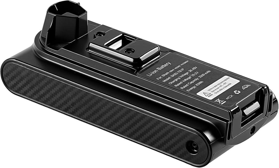 High-Capacity Replacement Lithium Battery for Shark XBATR725SL, Compatible with IZ840H,IZ862H,UZ865H,1Z862HC,UZ865HCCO Cordless Vacuums Cleaners, Accessories Parts (NOT for IZ540H/IZ562H/UZ565H/LZ500)