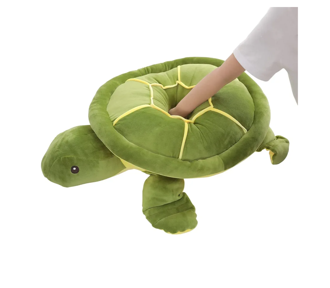 20 Inch Green Sea Turtle Stuffed Animals Soft Plush Toys Body Pillows Ocean Turtle Plushies, Gifts for Boys, Girls, Girlfriend, Birthday, Easter