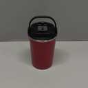 Stainless Steel Insulated Coffee Mug for Hot & Cold Drinks, 12 oz Red - Coffee Cup with Lid and Handle - Coffee Travel Mug - 100% Leak-Proof Insulated Coffee Tumbler - Travel Coffee Mug Spill Proof