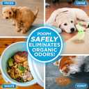 POOPH Pet Odor Eliminator Spray 16oz Fragrance Free Odor Remover for Dogs and Cats Urine Poop Pee Deodorizer for Carpet Furniture and Litter Box, 16 oz