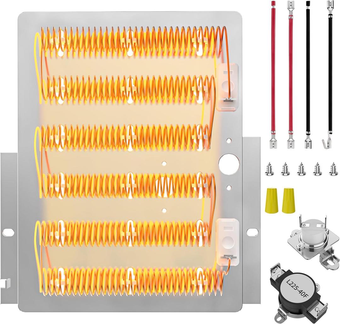 Upgraded ADE3LRGS171TW01 ADE3SRGS175TW01 ADE3SRGS173TW01 ADE4BRGS176TW01 ADE9RYS177TW01 Dryer Heating Element for Speed Queen 503978 964p3 61927 61928 510329 56179 ADE8RGS173TW01 ADE4BRGS177TW01 Parts