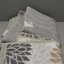 Ileading Boho Kitchen Rugs Sets 3 Piece with Runner Floral Kitchen Floor Mat Carpet Farmhouse Kitchen Rugs and Mats Non Skid Washable Runner Rug for Kitchen Floor Office Sink Laundry, Brown (20"x32"+20"x48"+20"x59")