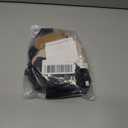 Women's Low Rise Black Contrast Tight Micro Mini Skirt