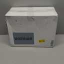 LIYH 210 Pcs Light Blue Plastic Dinnerware Set - Baby Blue Plastic Plates Napkins with Gold Foil Include Bridal Shower Plates Disposable Gold Silverware Napkins Cups for Birthday 30 Guests