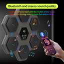 Music Boxing Machine Wall Mounted Smart Bluetooth Boxing Equipment for Boxing Enthusiasts, Small