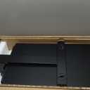 Foldable Mobile Standing Desk, 27 Inch Small Rolling Laptop Cart Height Adjustment, 90 Tiltable Sofaside Table, No Assembly Needed Portable Computer Workstation, Black