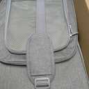 Cat Carrier Soft for Pets Up to 25 Lbs, Cat Travel Bag Soft-Sided with Padded Shoulder Strap, Pet Dog Carriers for Small Dogs Travel Puppy Carry Airline Approved, Grey
