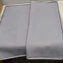 Washer Dryer Countertop, 54" x 27.5" Large Washer and Dryer Covers for The Top, Non-Slip Waterproof Silicone Dryer Top Protector Mat, Washer Dryer Topper for Laundry Room Kitchen Home（Gray）