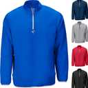 Easton | ALPHA Long Sleeve Cage Jacket | Youth Medium | Royal