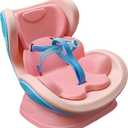 Christmas Elf Doll Accessories - Car Seat for 7-15 Inch Dolls, Air Vent Mount with Display Stand, Elf Props & Ideas for Christmas (Magnetic Chair With Base Youthful Powder Blue)