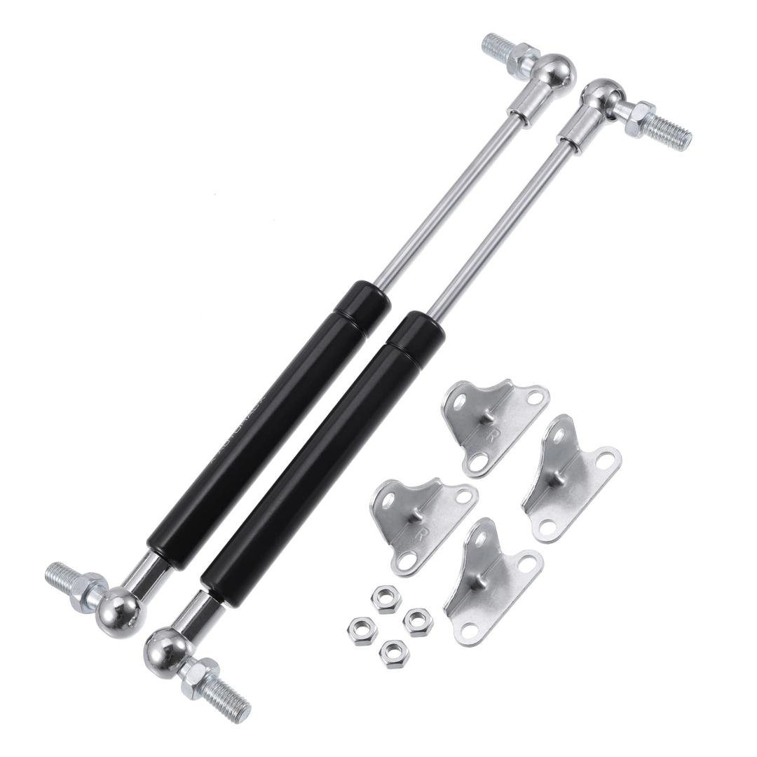 X AUTOHAUX 2pcs 9inch 11lbs Lift Supports Gas Struts Springs Universal RV Car Bonnet Support Rod