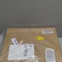 Wood File Organizer for Desk, 3-Section Vertical Folder Holder with Drawer, Upright Binder Rack Stand with Chalkboard Label, Tabletop Magazine Document Sorter for Office Home