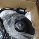 16 Inch Dome Dusk to Dawn Gooseneck Barn Light Outdoor, Large Farmhouse Exterior Light Fixture Wall Mount, Industrial Outdoor Wall Sconce Outside Lantern for House, Porch, Garage, Entryway, Black (16'' Extra Large Size-With Sensor)