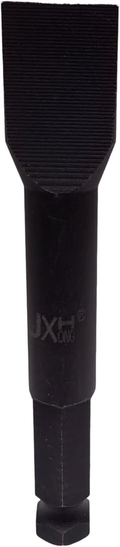 Slotted Screwdriver Bit Socket/Drag Link Socket, 3/4" Width x 0.115" Thickness Tip, 7/16 hex shankHeat-Treated Cr-Mo Alloy Steel