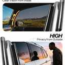 IAQWE 50% VLT Ceramic Car Window Tint Film 24 in x 10 ft Roll, High Heat Rejection, UV Block & Privacy, Shatterproof & Scratch Resistant