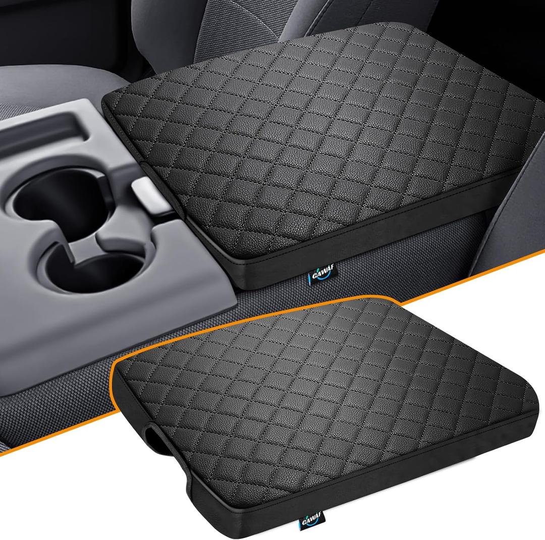 Center Console Cover Fit for 2011-2016 Ford F250 F350 F450 Super Duty 2011-2014 F150 with Jump Seat Console, Armrest Cover Console Cover, Customized Accessories (Only Jump Seat)