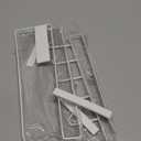 KEINEUX 2 Pieces Cabinet Organizers, Under Shelf Storage Paper Towel Holder Mug Hooks Kitchen Organization Accessories for Hanging Roll Paper Towels Coffee Cups Cooking Utensils, Metal (White)