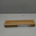 Curtain Rods No Drilling for Windows 30 to 60 Inches, 5/8 Inch Diameter No Drill Small Curtain Rod Set with 3M Adhesive Brackets, Black