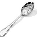 KINGSTONE 12 Piece Teardrop Dinner Spoons(8.14 inch), 18/10 Stainless Steel Spoon Set, Premium Table Spoons, Durable Metal Spoon for Home, Kitchen, Restaurant, Mirror Polished, Dishwasher Safe