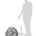 Lasko Wind Machine Fan, Air Circulator Fan with 3 Speeds, 20" Model 3300, Gray