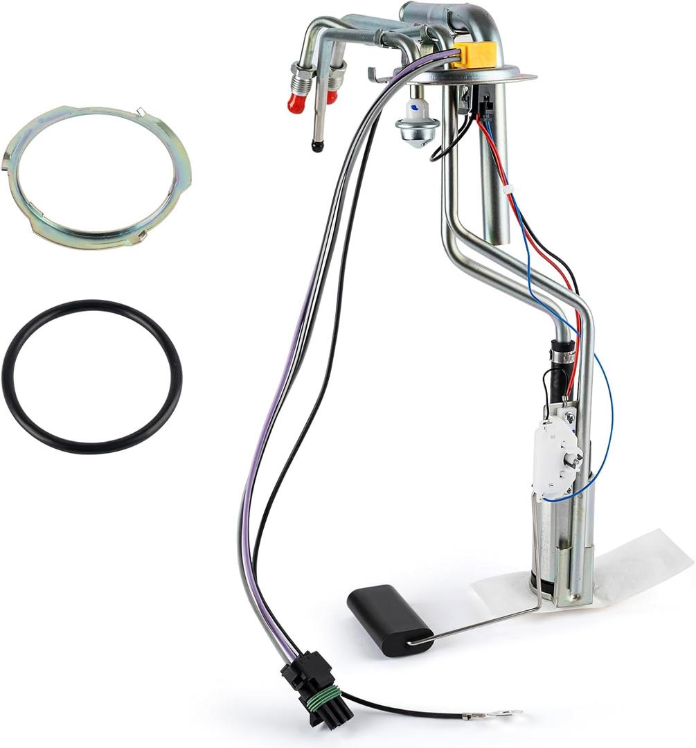 Electric Fuel Pump Assembly Compatible With Chevrolet C1500 C2500 C3500 K1500 K2500 K3500 GMC C1500 C2500 C3500 K1500 K2500 K3500 1988-1995 Replace E3621S P8000S 25028611