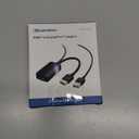 Cable Matters Uni-Directional HDMI to DisplayPort Adapter for Desktop and Laptop Computers (HDMI 2.0 to DisplayPort 1.2) with 4K 60Hz Video Resolution - Not Compatible with PS5 or Xbox Series X/S