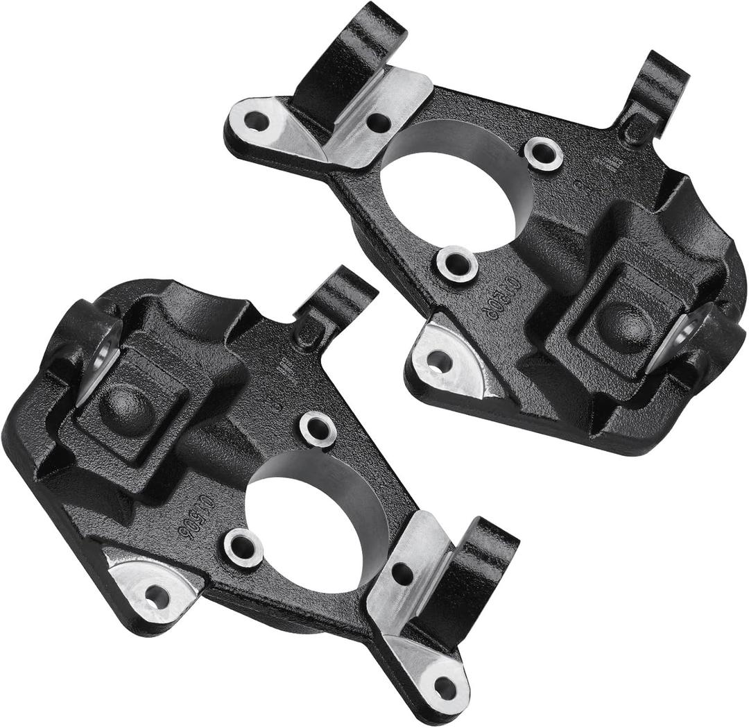 2" Front Lowering Drop Spindles Fit for 2WD 4WD AWD 1999-2006 Tahoe Yukon, 1999-2007 Silverado 1500/ Sierra 1500, 2000-2006 Suburban 1500/ Avalanche 1500, 2003-2006 Escalade/ESV/EXT