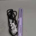 Wavytalk Airflow Styler Curling Iron, Cool Curl, 360 Cool Air Lock in Style for Lasting Curls, Reduces Damage, 2 in 1 Hair Straightener and Curler, 1.25 Inch, Anti-Scald for Short Long Hair, Purple