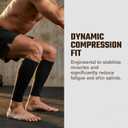MGANG Calf Compression Sleeves (2 Pairs), 20-30mmHg Footless Compression Socks for Men Women, Leg Sleeves for Shin Splints Pain Relief, Varicose Veins, Edema, Nursing, Travel, Running, Black S/M
