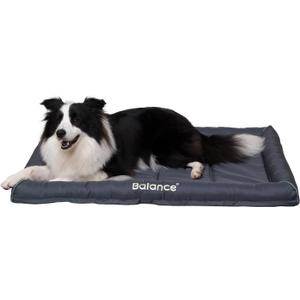 BALANCE Heavy Duty Oxford Dog Bed for Large Dogs, Waterproof Dogs Crates Pad Outdoor Dog Crate Mat, Wipe Clean & Easy Rinse, 36 inch BALANCE Heavy Duty Oxford Dog Bed for Large Dogs, Waterproof Dogs Crates Pad Outdoor Dog Crate Mat, Wipe Clean & Easy Rinse, 36 inch