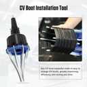 Automotive Pneumatic CV Joint Boot Installation Tool, Joint Boots Expander Suitable for All Universal, CV Axle Install Removal Tool Compatible with Audi, BMW,Benz, UTV, ATV