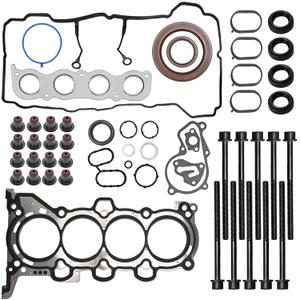 Head Gasket Set with ES72486 Bolts Compatible with Hyundai 2011-2020 Elantra GT Coupe Tucson 1.8 2.0, for Kia 2012-2018 Forte Koup Soul Forte5 1.8L 2.0L Replace# HS26561PT HGS193 CPW13795