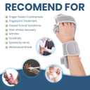Resting Hand Splint Stroke Hand Brace with Finger Separators, Night Immobilizer Wrist Finger Brace with Sling for Carpal Tunnel & Stroke Recovery (S-Right)