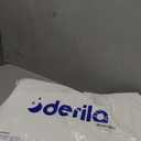 Derila King Size Neck Pillow for Sleeping, Ergonomic & Cervical Pillow for Neck Support & Relief, Memory Foam Side Sleeper Pillows, Bed Contour Pillows for Back, Stomach Sleepers (King Size (23.6" x 13.4" x 4.3"), 1 Pillow_white)