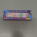 PERFECTSIGHT Switch Silicone Joy Con Thumb Grip Button Caps, Joystick Cover Compatible with Nintendo Switch/OLED/Switch Lite, 4PCS (Glitter Monster)