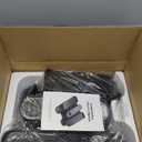 Under Desk Elliptical Machine for Senior Mini Elliptical Leg Exerciser with Remote Quiet Portable Electric Seated Foot Pedal Exerciser for Home Office (Small)