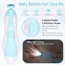 Baby Healthcare and Grooming Kit, Portable Baby Safety Care Set, Baby Essentials kit for Newborn (Blue 20 in 1)