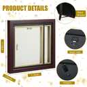 Graduation Photo Frame 8 x 10 with Tassel Holder for Pictures Photo Frame Elegant Double Mat 2026 Graduation Decor Gift for Graduate