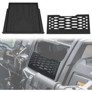 Dash Net with Anti-Slip Tray for Kawasaki Teryx 1000 2020-2025, Dashboard Under Dash Tray Anti-Slip Net for Kawasaki Teryx KRX 1000 2020-2025/4 1000 2023 Accessories, (Replace #99994-1340)