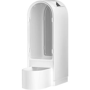 Hamsters Feeder Small Animals Automatic Dispenser Acrylic Clear Pet Feeding Device for Dwarf Hamster