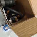 Digital Tire Pressure Gauge with Inflator, 250 PSI Heavy Duty Air Chuck & Compressor Accessories with Quick Connect Coupler and Rubber Hose for Cars, Inflatables