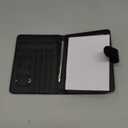 GOAUS Passport Holder for Travel with Airtag Card Slots, Money Pocket, Women Men RFID Blocking Wallet Book Case Black