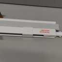LazBlinds No Drill Cordless Cellular Shades, 25" W × 36" H, Silver White