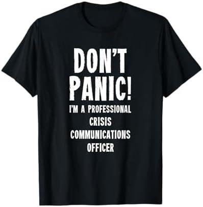 Crisis Communications Officer T-Shirt L